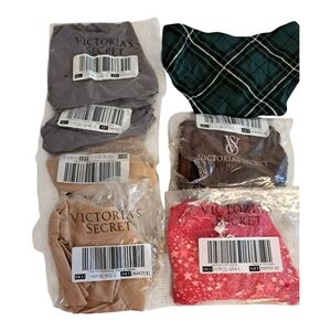 Victoria's Secret Panties Set - Gray, Green, Tan, Red